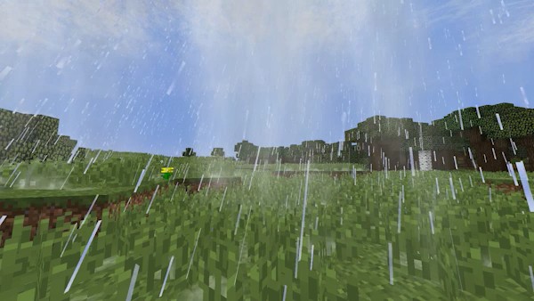 GitHub - sawyerpollard/MineWeather: Chrome Extension that displays a  Minecraft scene on New Tabs depending on local weather conditions.